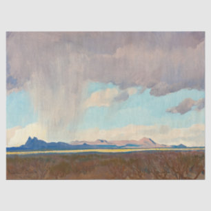 Rain for the Gulf by Maynard Dixon Tissue Paper