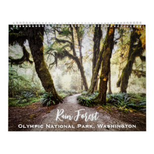 Rain Forest • Olympic National Park, Washington Calendar
