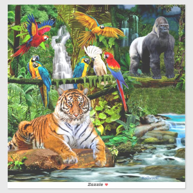 RAIN FOREST WILDLIFE (Sheet)