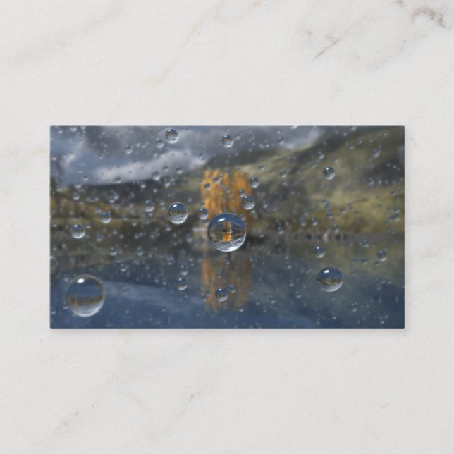 Rain in the Glen Bookmarks Business Card (Front)