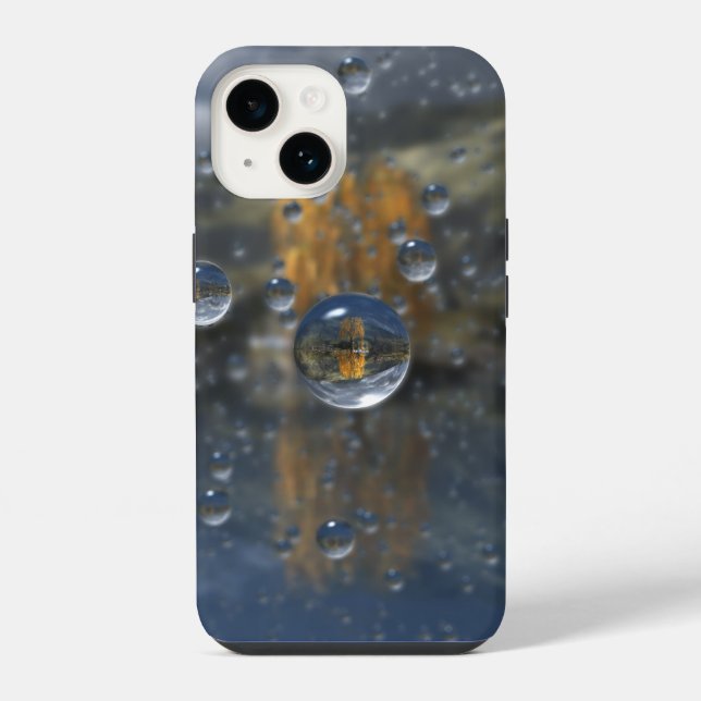 Rain in the Glen iPhone Case (Back)