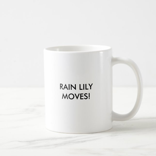 RAIN LILY MOVES! COFFEE MUG (Right)