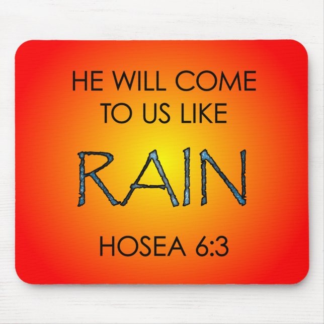 Rain Mouse Pad (Front)