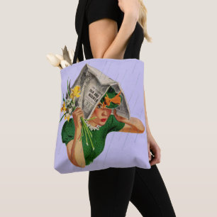rain not in the forecast tote bag