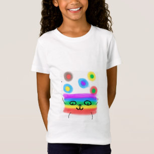 Rain o Cat Space birthday in space T-Shirt