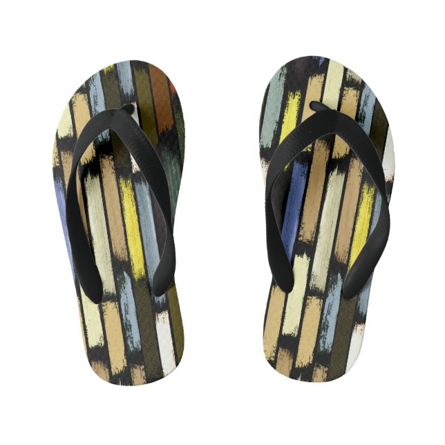 Rain of colours 4 kid's jandals (Footbed)