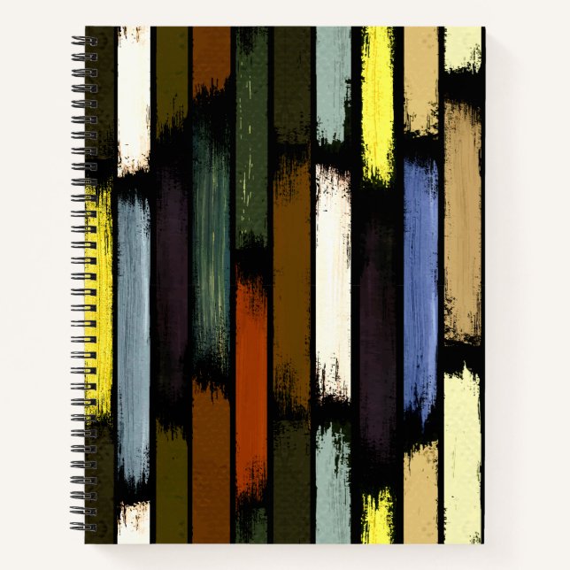 Rain of colours 4 notebook (Front)