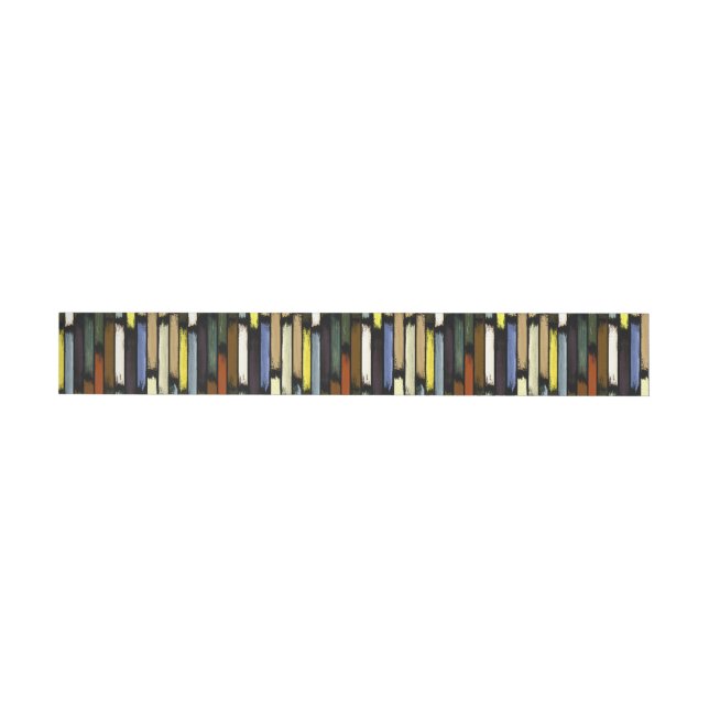 Rain of colours 4 wrap around label (Individual)