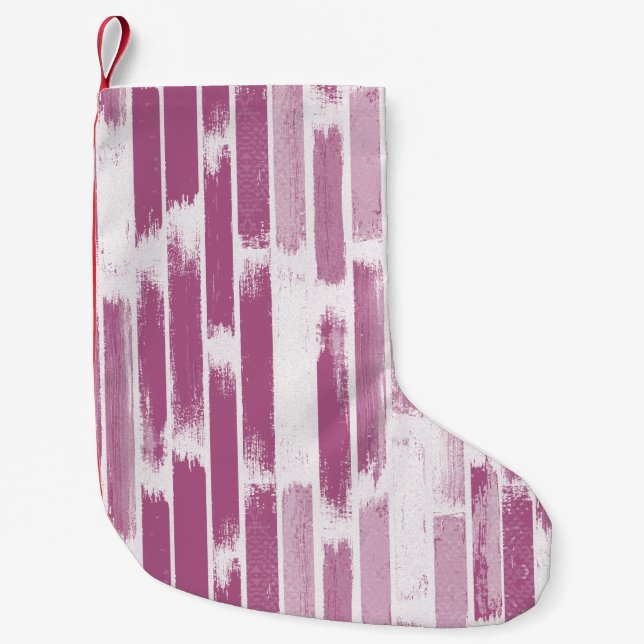 Rain of colours 6 small christmas stocking (Front)