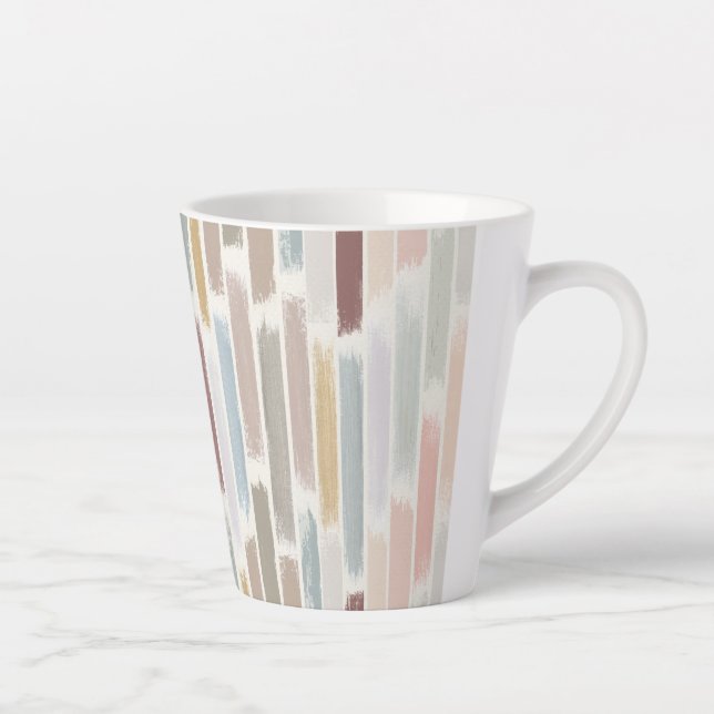 Rain of colours latte mug (Right)