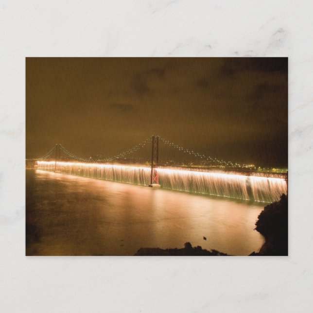 Rain of fireworks postcard (Front)