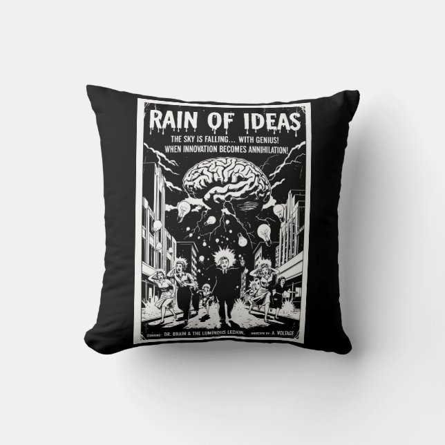 Rain of Ideas Cushion (Front)
