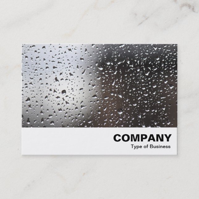 Rain on a Window Business Card (Front)