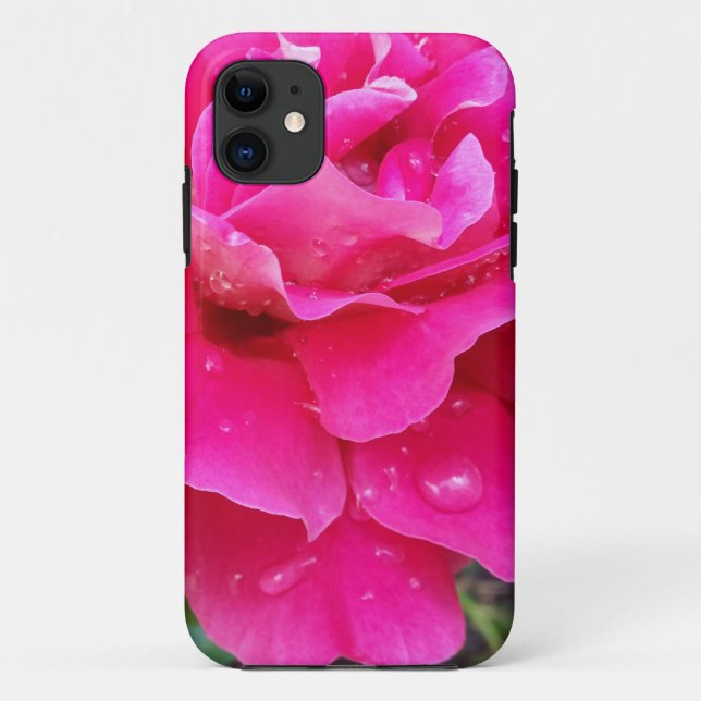 Rain on petals Case-Mate iPhone case (Back)