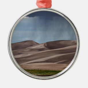 Rain on the Great Sand Dunes Metal Tree Decoration