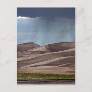 Rain on the Great Sand Dunes Postcard
