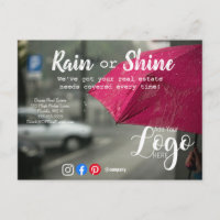 Rain or shine real estate clients referral