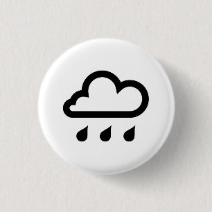 'Rain' Pictogram Button