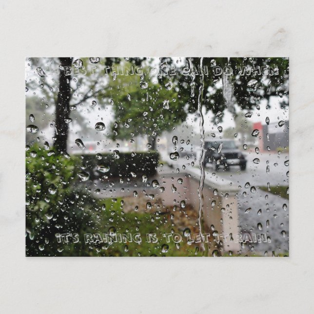 Rain Postcard (Front)
