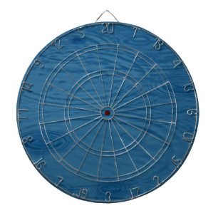 Rain Ripples (Blue Water Waves) Dartboard