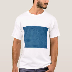Rain Ripples (Blue Water Waves) T-Shirt