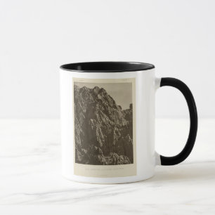 Rain sculpture, Salt Creek Canon, Utah Mug