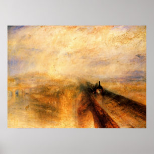 Rain, Steam, and Speed Poster