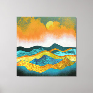 Rain Storm Canvas Print