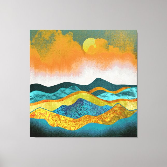 Rain Storm Canvas Print (Front)