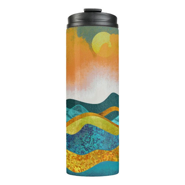 Rain Storm Thermal Tumbler (Front)