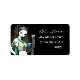 "Rain" Tribal Dreadlock Rain Maker Aboriginal Fae Label