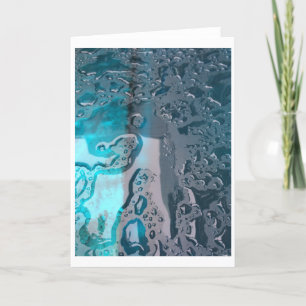 Rain-washed Electric Blue, card