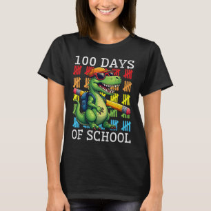 Rainbow 100 Days Of School Happy 100th Days Of Sch T-Shirt