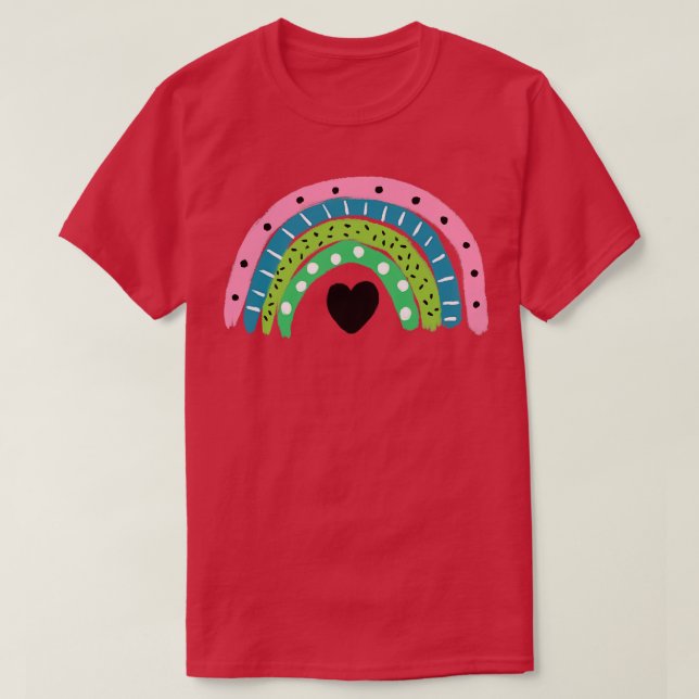 rainbow 12 T-Shirt (Design Front)