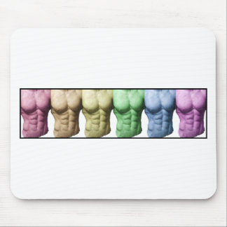 Rainbow Abs Mouse Pad
