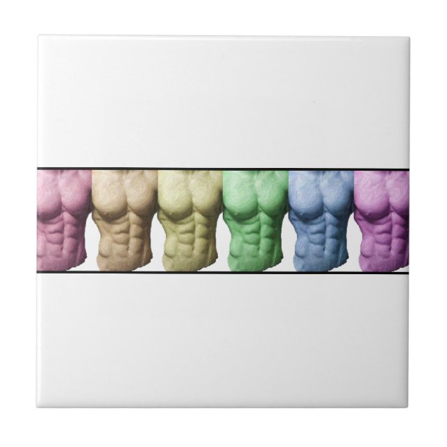 Rainbow Abs Tile (Front)