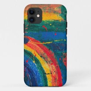 Rainbow Abstract Case-Mate iPhone Case