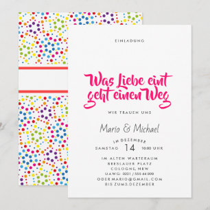 Rainbow abstract clear honest invitation