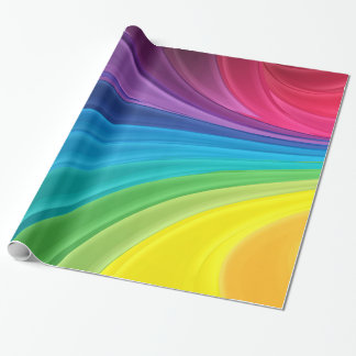 Rainbow Abstract Gift Wrapping paper