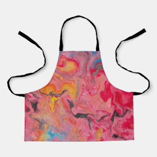 Rainbow Abstract Waterfall Apron