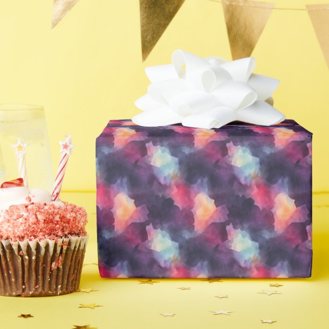 Rainbow Abstract  Wrapping Paper (Birthday Party)