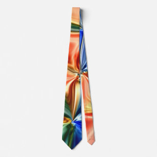 Rainbow abstraction  tie