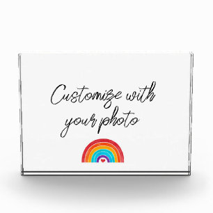 Rainbow - Add Your Own Photo Block