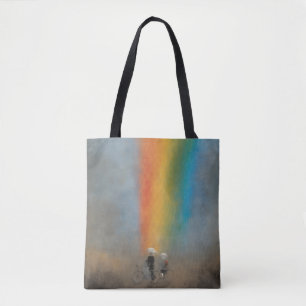 Rainbow Adventure Tote Bag