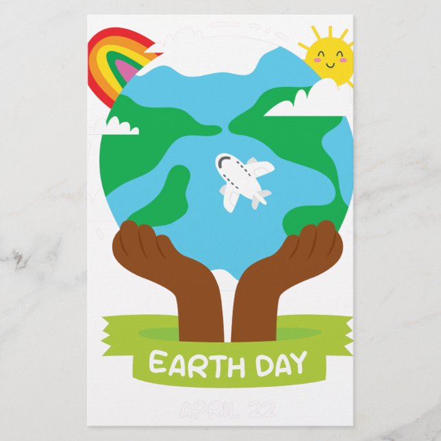 rainbow african Earth Day (Front)