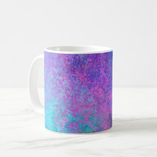 Rainbow Alcohol Ink, Bright Colourful Abstract Coffee Mug