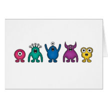 Rainbow Alien Monsters