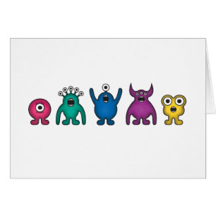 Rainbow Alien Monsters