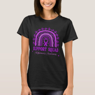 Rainbow Alzheimer's Awareness Support Squad T-Shirt