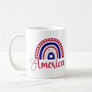 Rainbow America  Coffee Mug